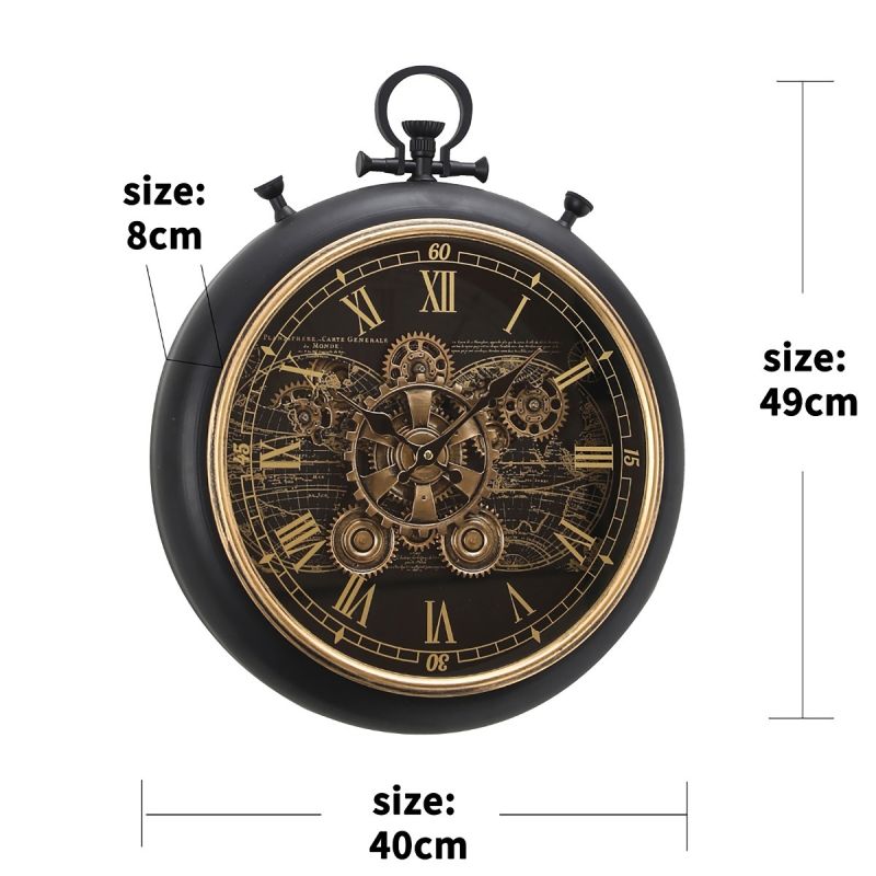 TQ-E157 Vasco Map FOB Stopwatch Clock