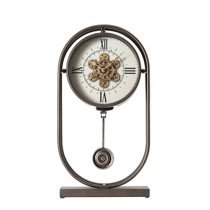 TQ-E168 Westminster Pendulum Desk Clock