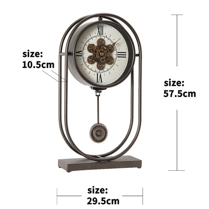 TQ-E168 Westminster Pendulum Desk Clock