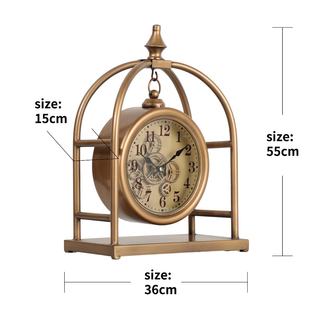 TQ-Y758 St Basil Desk Clock